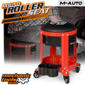[2 DRAWERS+TOOL HOLDER]Work Stool Rolling Mechanic Auto