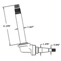 Rh/lh Spindle 406265r92 Fits Case 504 544 606 656