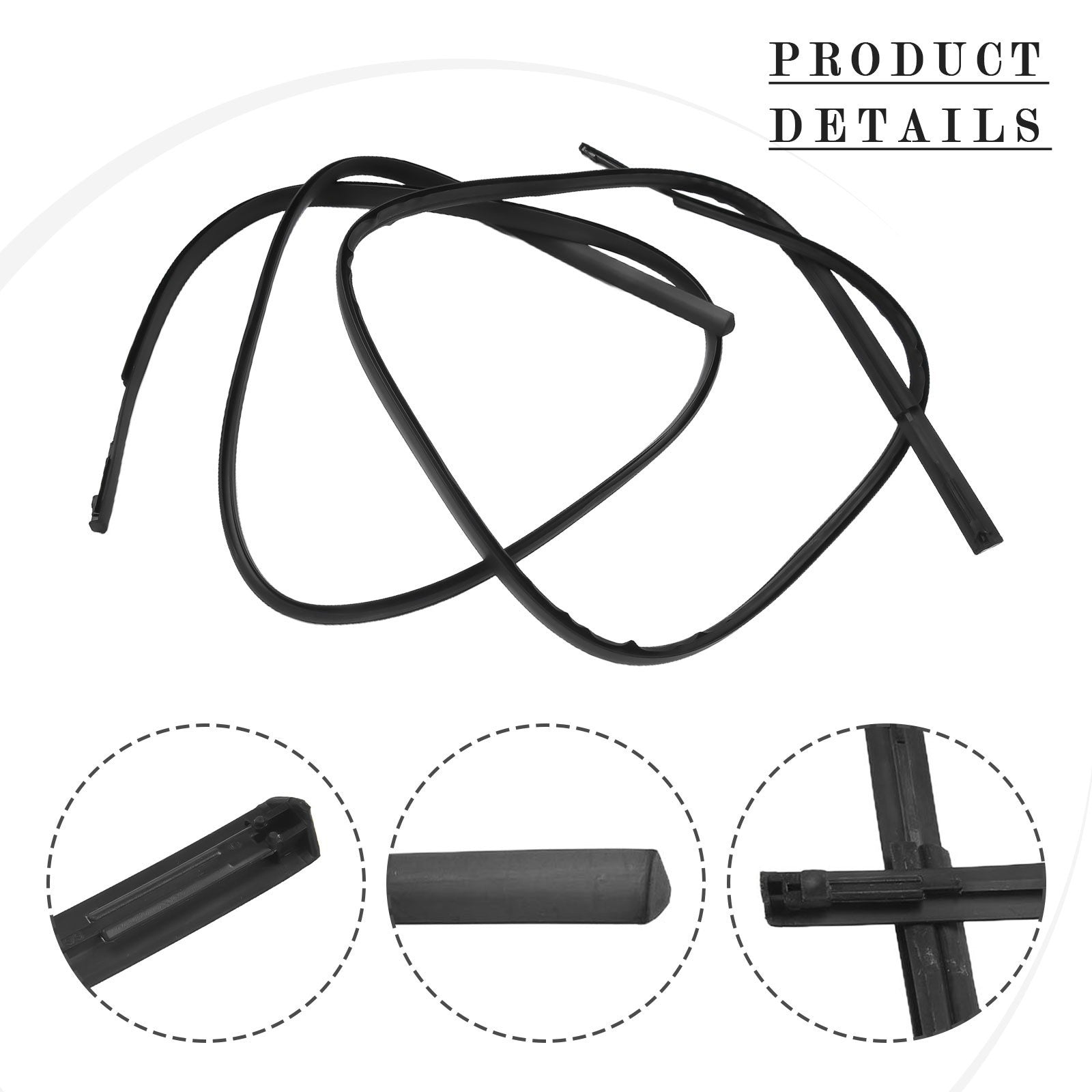 Roof Drip Moulding Strips for Toyota Yaris
