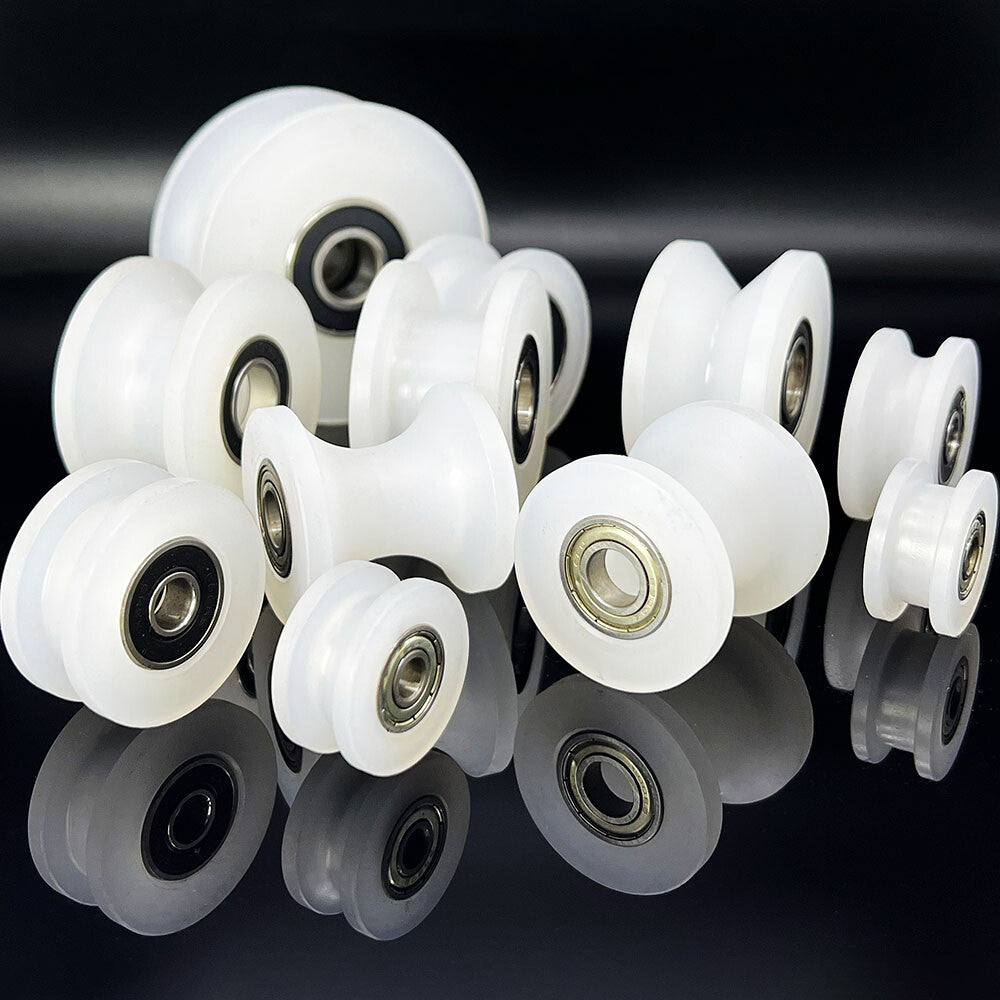 Nylon Bearing Roller U/V/H Type Wheel