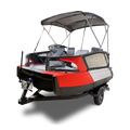 4 Bow 8ft Bimini Top Boat Square Frame Set Fits Sea Doo Switch