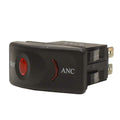DNA On/Off/On Boat Rocker Switch Red 12V Lit by DNA