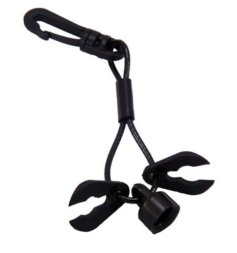 LANYARD, SHOP, MULTI END, BLACK