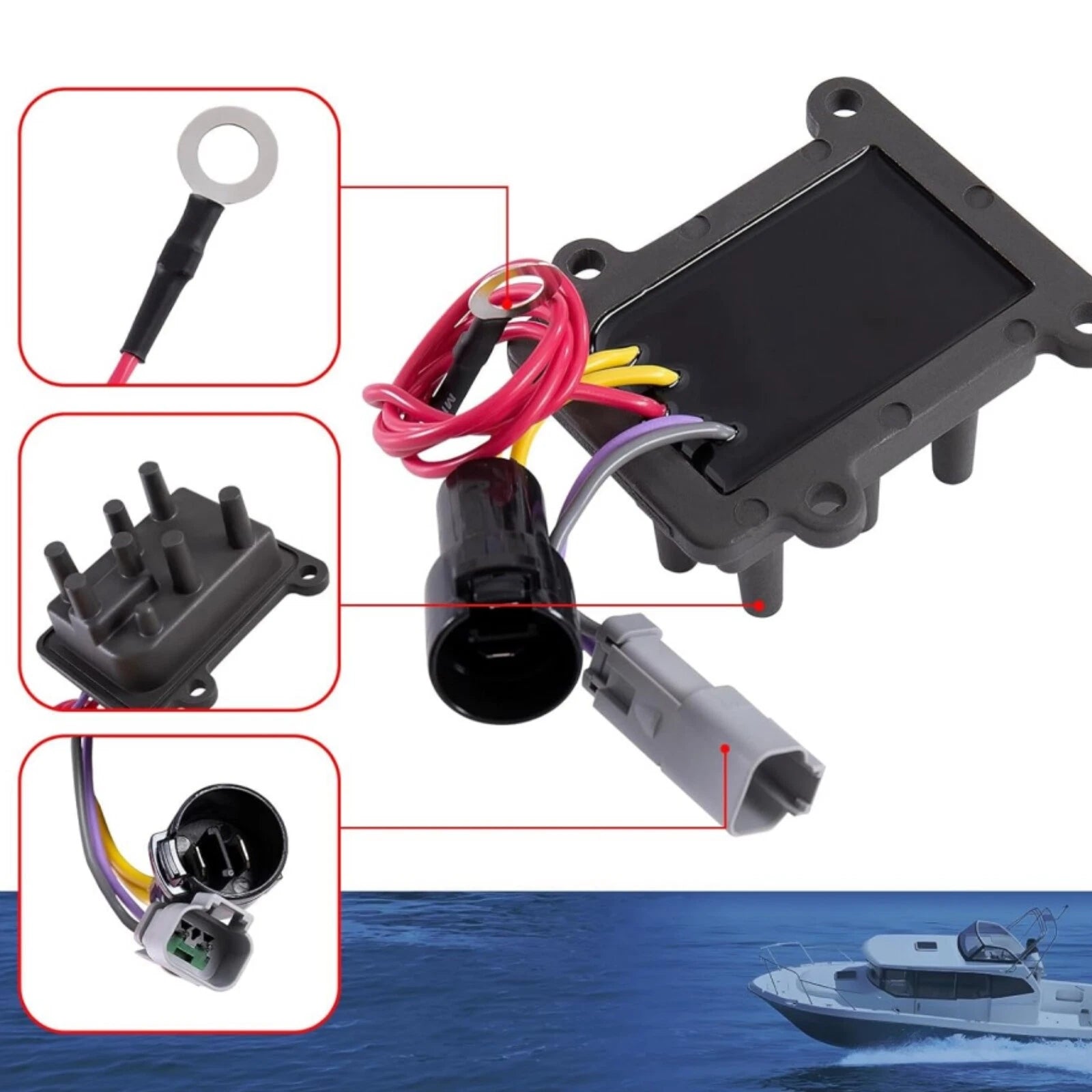 Rectifier Regulator 35 AMP – Johnson Evinrude