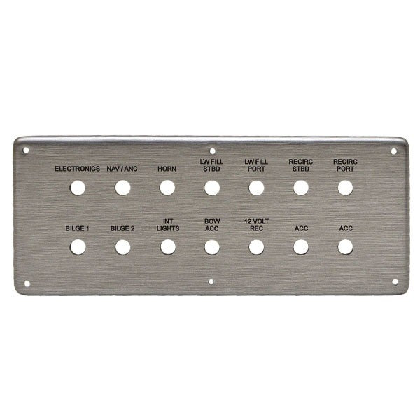 Stratos Boat Blank Breaker Panel Evolution 201 XL by Stratos