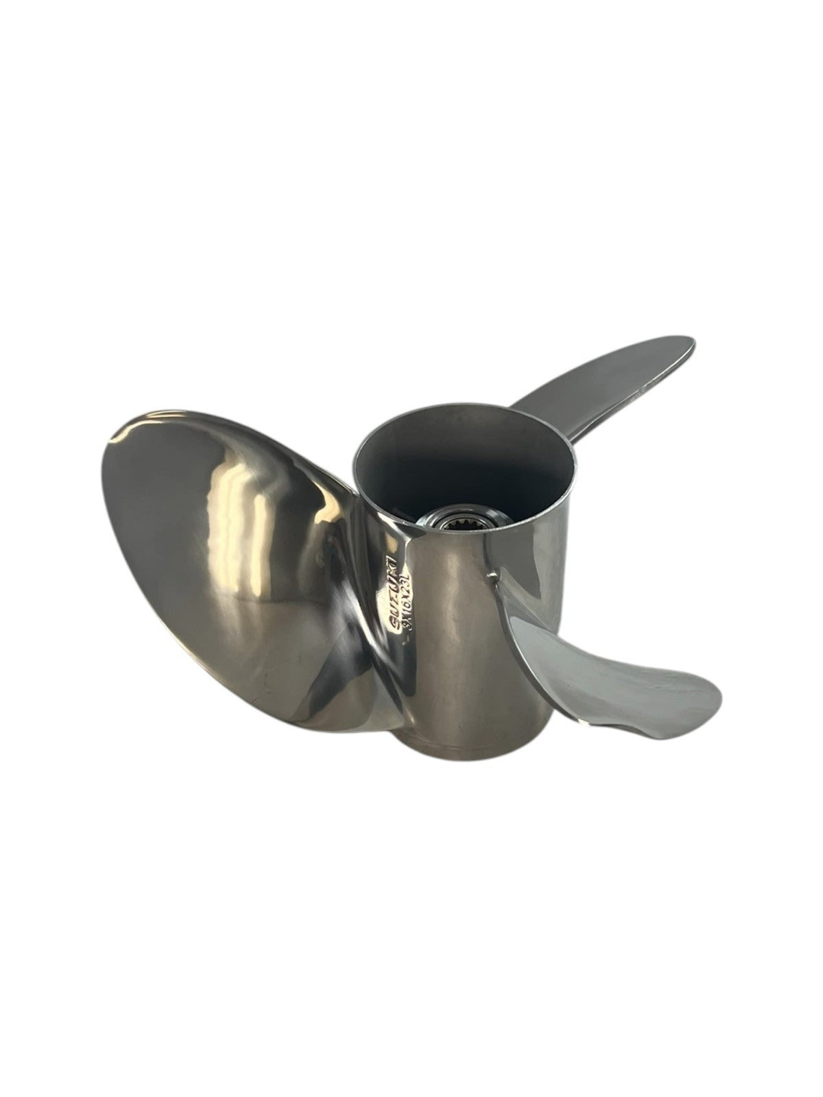 Suzuki Marine 3 X 16 X 23l Lh, Ss Watergrip Hub Propeller, Oem
