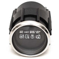 Boat OMC Systems Check Gauge 2 Inch Black by Faria