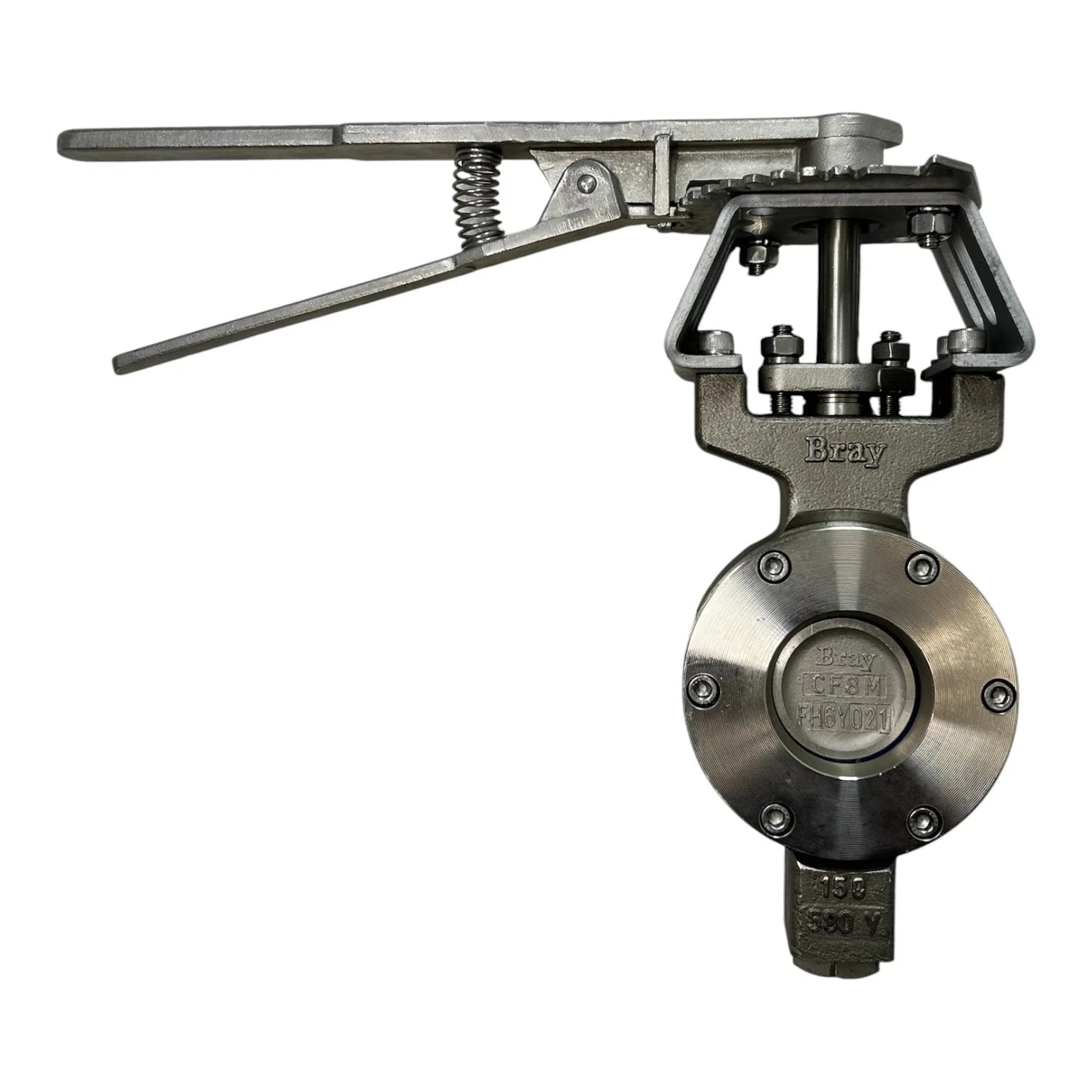 Bray 400200-1100106<wbr/>6 2" Butterfly Valve Cf8m Cf8m Rpte 150#