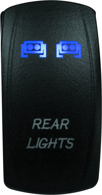 Dragonfire Racing Lighted Switch Rear Light On/off Blue