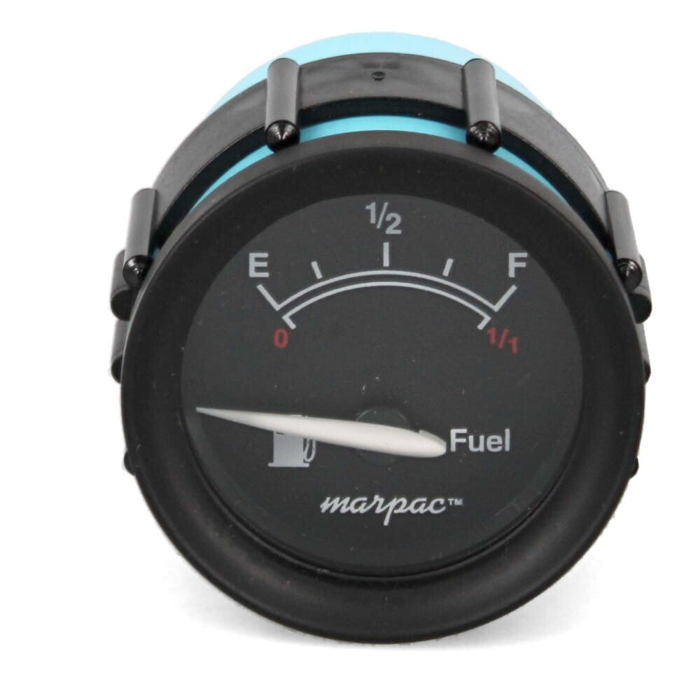 Fuel Gauge Faria Marpac 2 1/8 Inch Black by Faria