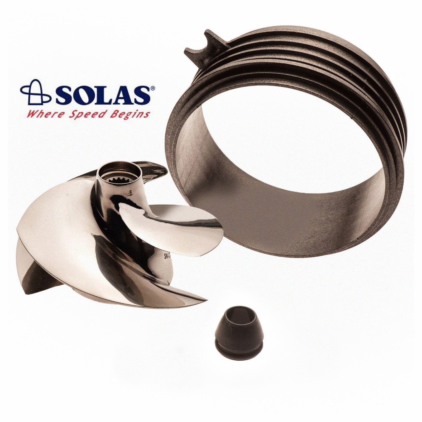 Solas Sea Doo Spark Impeller SK-CD-12/17 With Wear Ring by Solas