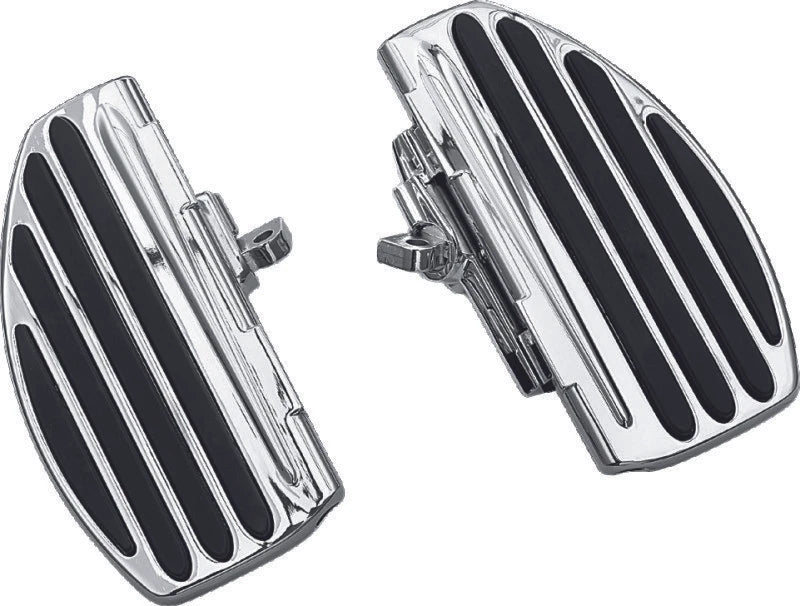 Kuryakyn Iso Passenger Boards Chrome For Harley & Metric Models 4455