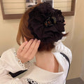 Large Hairpin Clip Retro Lace Design