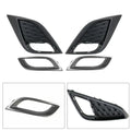 Fog Light Grill Covers For For Mazda 3 Front Bumper Years 2010 And
