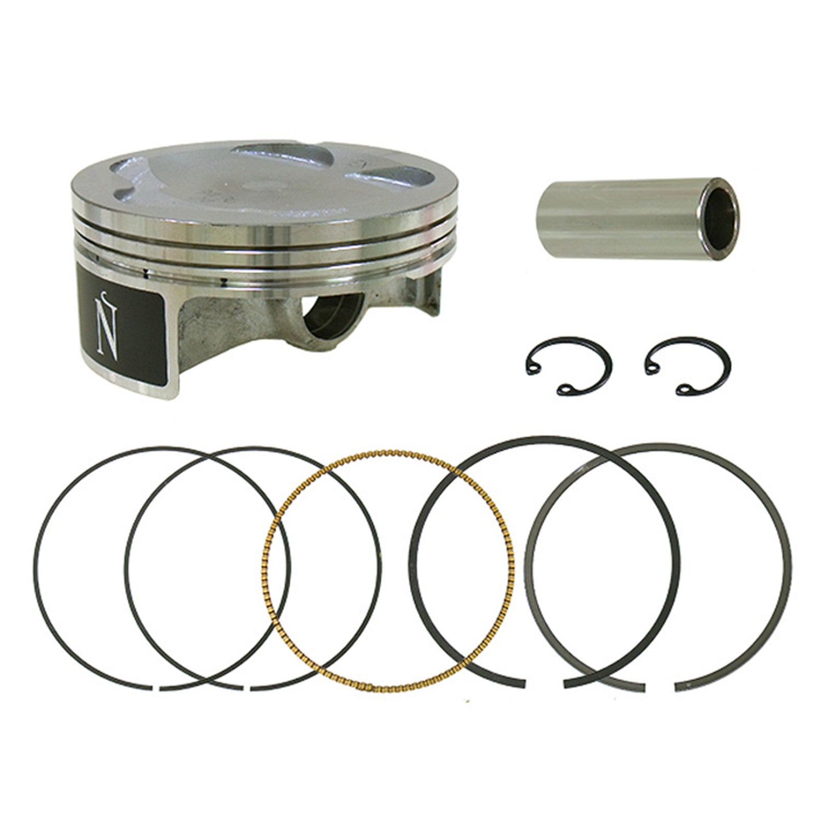 Namura NA-40009-CH Piston Kit, Standard Bore 94.97mm, 11.4:1 Comp. for