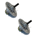 (2) Spindle Housing Assemblies W/ Shafts Fits Toro Timecutter Zero