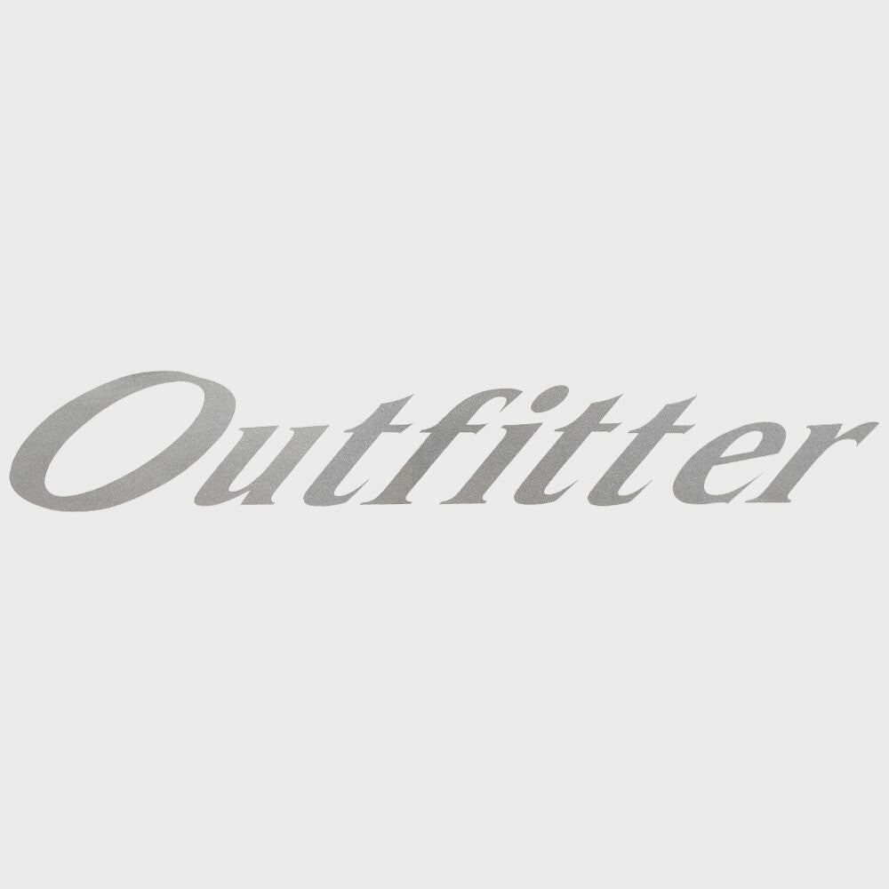 Lund Boat Brand Decal 2095524 1750 Outfitter Silver Sticker by Lund