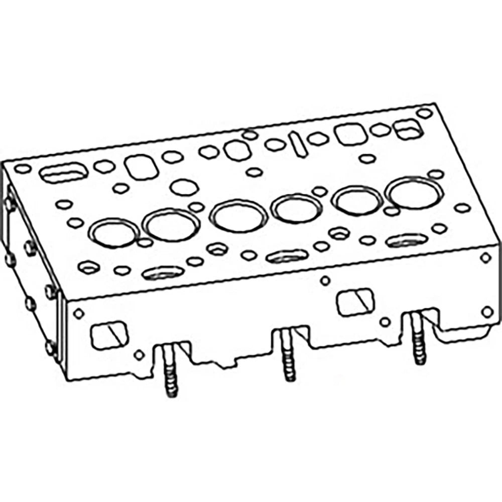 3640877m91 Cylinder Head Fits Massey Ferguson 30d 50b 50d 60h 165 383