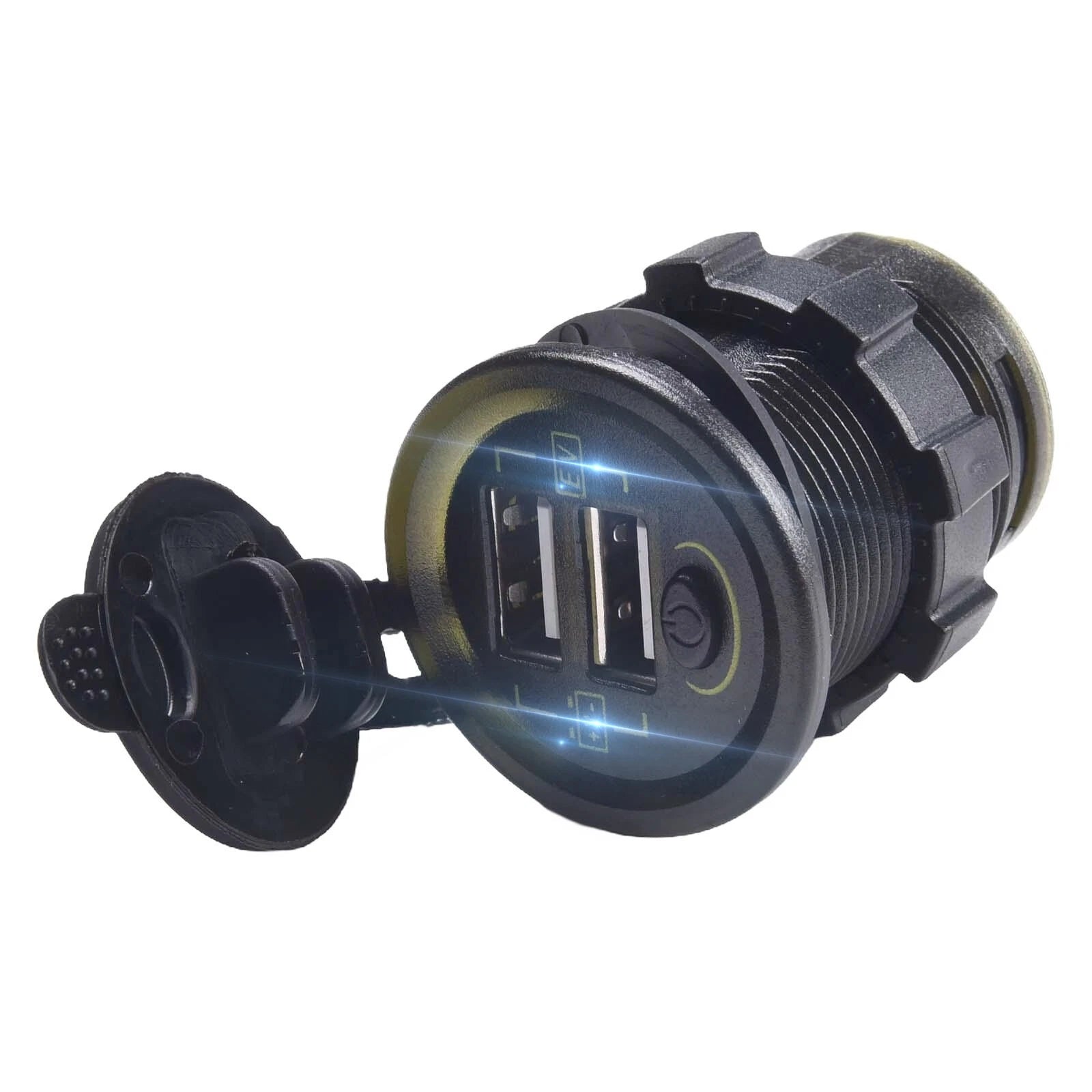 Wear Resistant Electric Outlet With Dual Usb | Hook & Hull Co