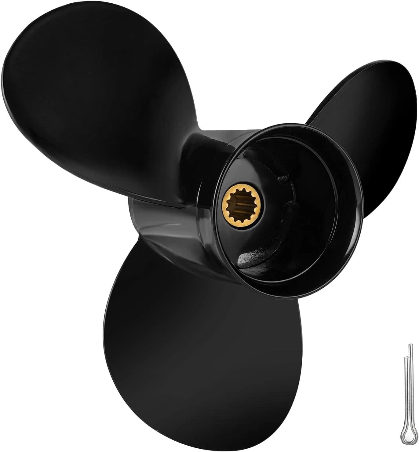 9 1/4 X 10 Aluminum Boat Propeller For Evinrude Engines 8-15hp 13