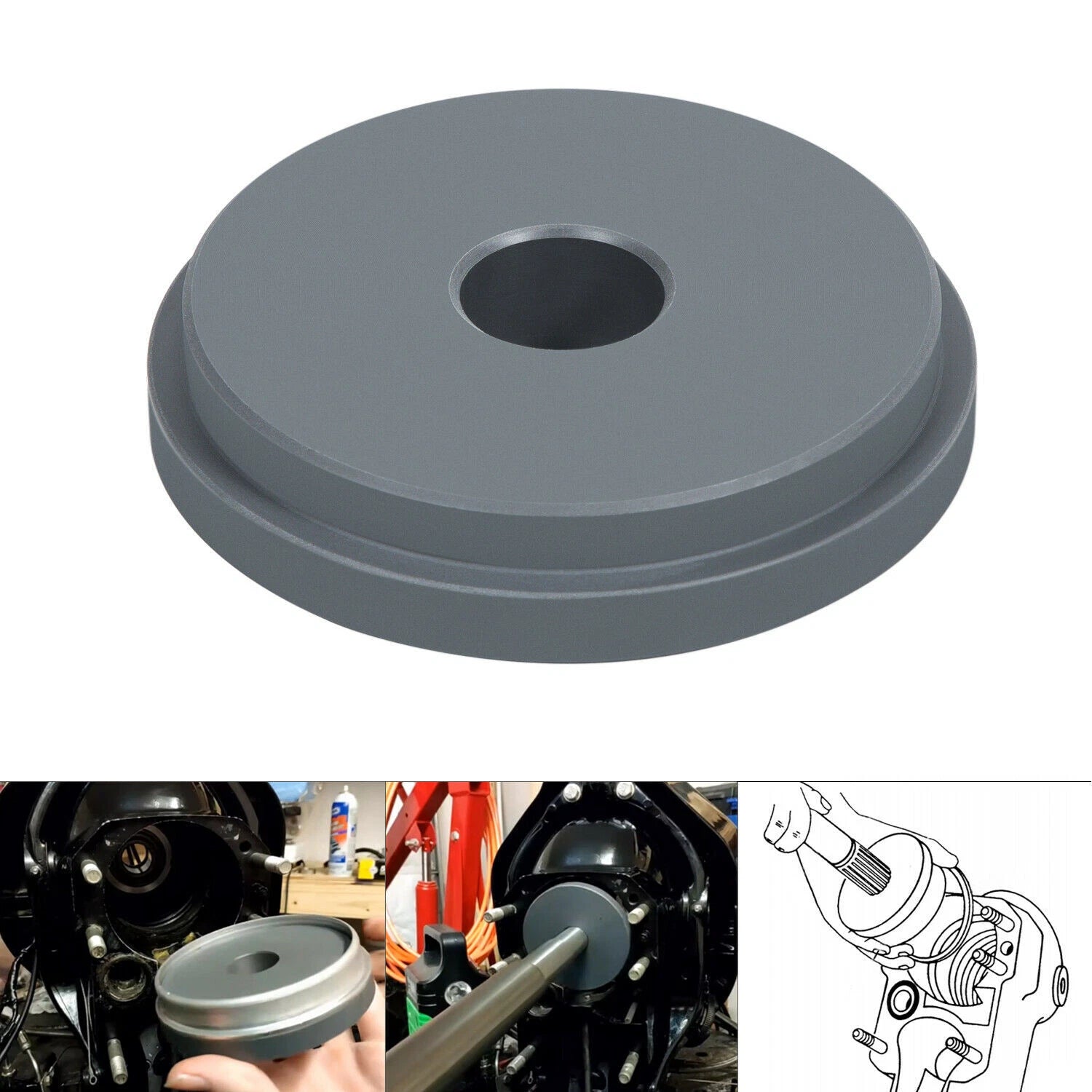 Bellow Retainer Ring Install Tool For Mercruiser Marine Alpha 1 Gen 2