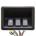 Lowe Boat Rocker Switch Panel Shroud 3-Switch Fuse Block by Lowe