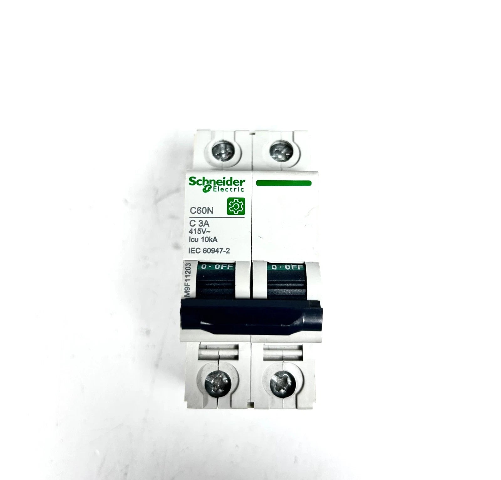 Schneider Electric C60n, 2 Pole Circuit Breaker Switch 240V