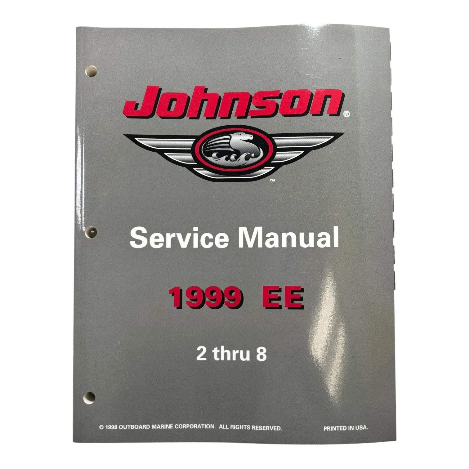 Johnson 787027, 1999 Ee 2 Thru 8 Service Manual | Hook & Hull Co