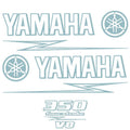 Yamaha Boat Cowling Decal U30920-15 350 HP Four Stroke V8 Blue by Yamaha