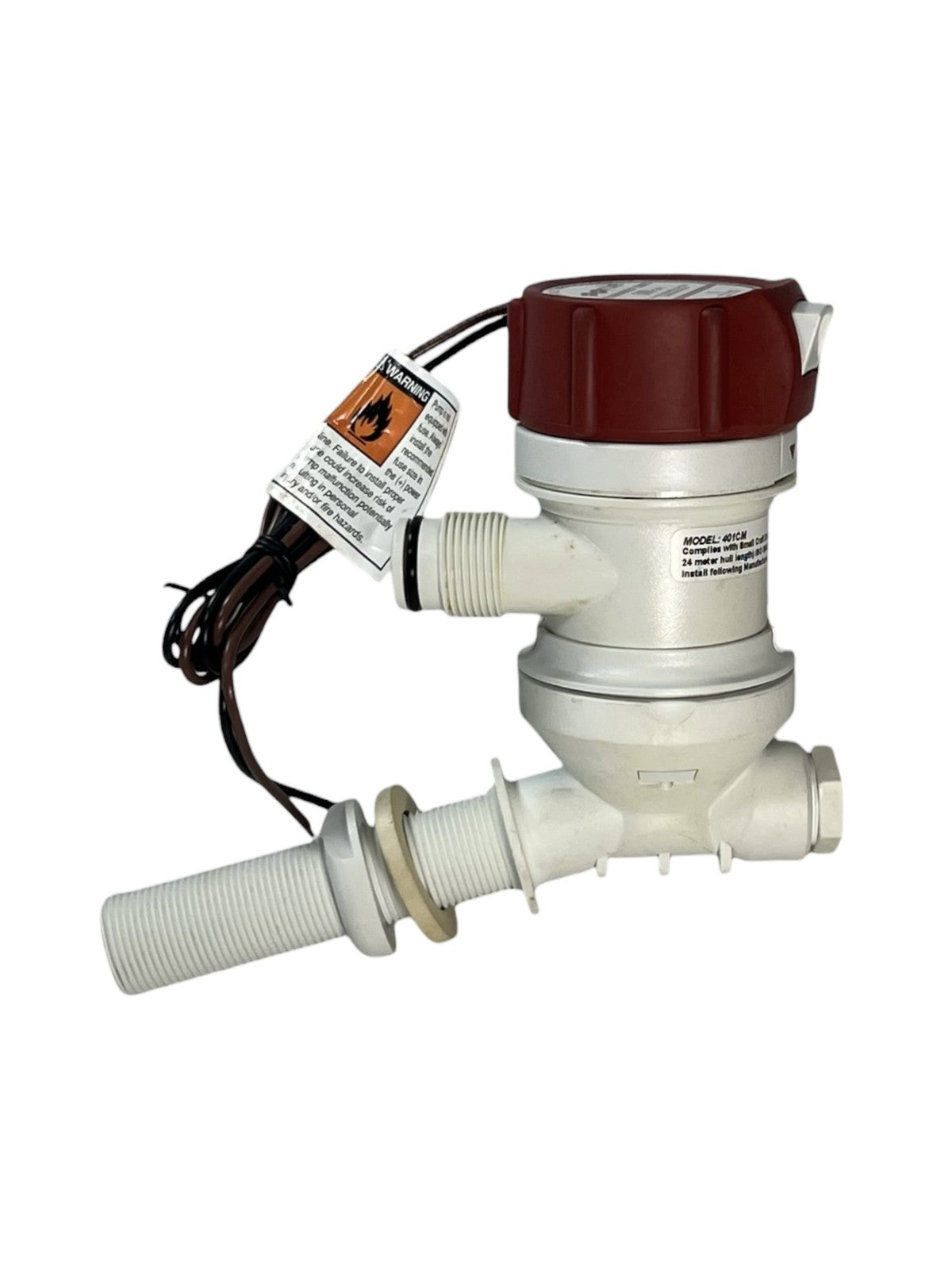 Rule Tournament Series Livewell / Baitwell Model 401cm, 500 Gph, 12V,