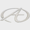 Avalon Boat Raised Emblem Decal 084287 A Sticker Silver by Avalon