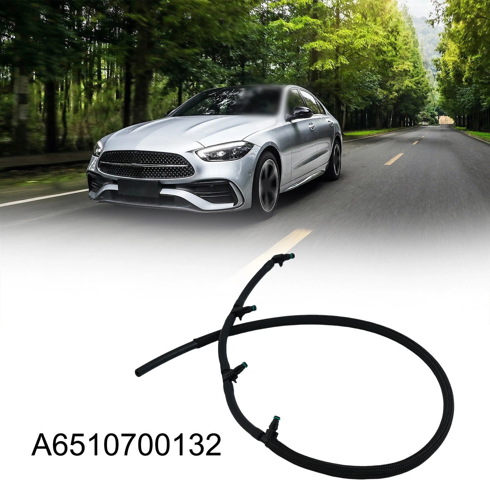 Hose Designed For Diesel Injection Systems On Select For Mercedes