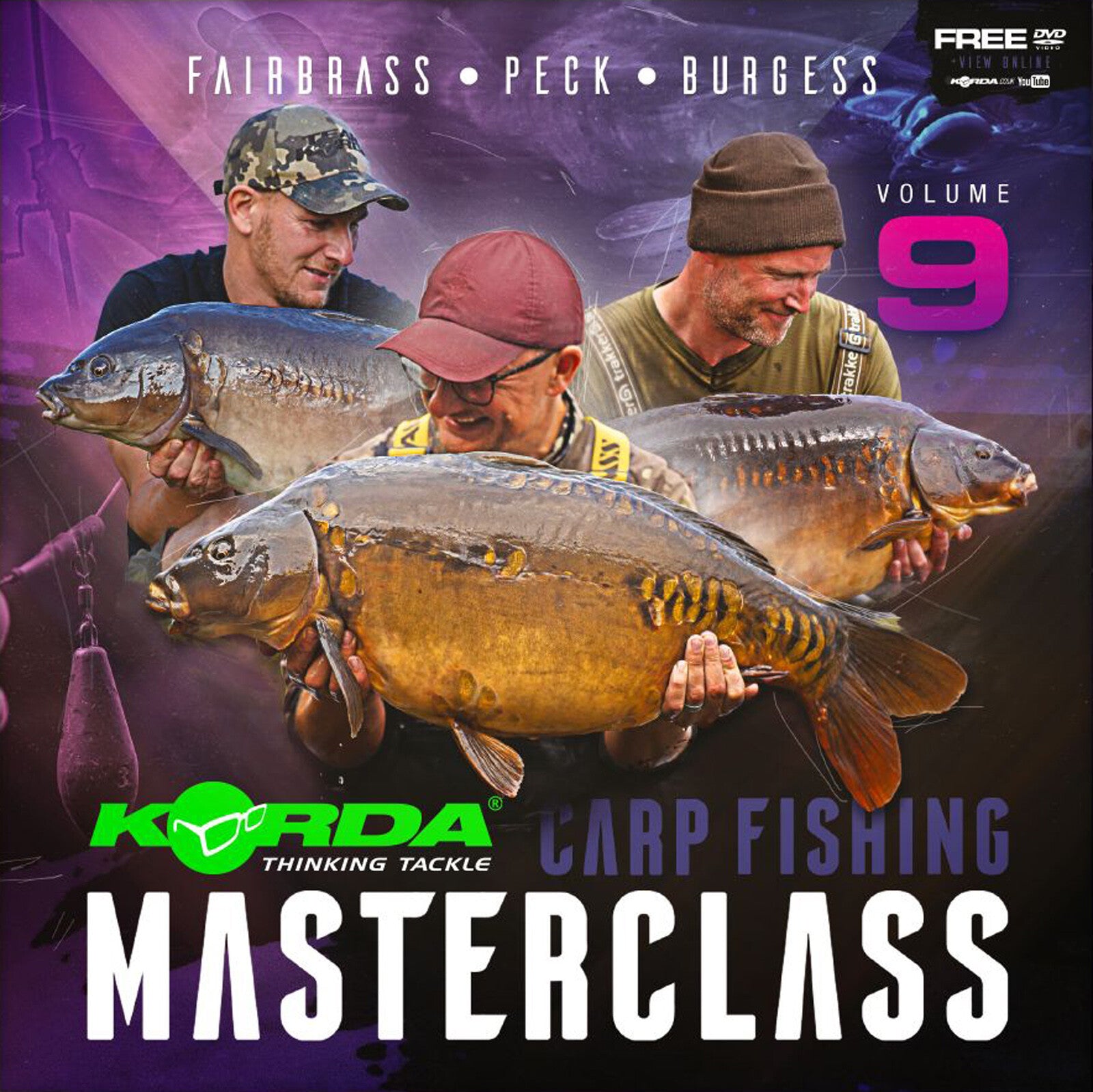 Korda Carp Fishing Masterclass Volume 9 DVD by Korda