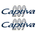 Rinker Boat Emblem Sticker Decals 209 Captiva by Rinker
