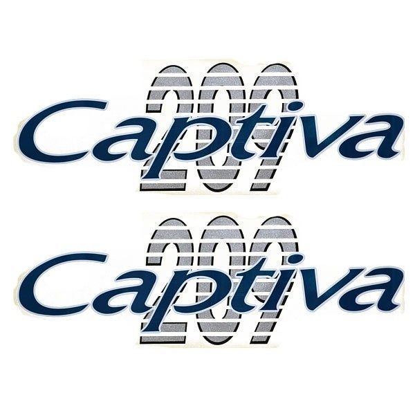 Rinker Boat Emblem Sticker Decals 209 Captiva by Rinker
