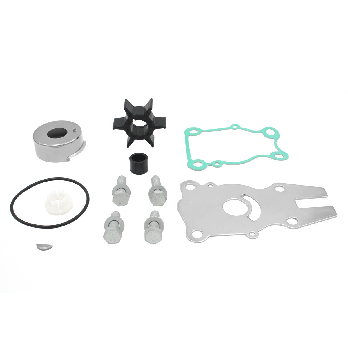 Water Pump Impeller Repair Kit for Yamaha F40/F50/F60hp Outboard 63D-W0078-01-00