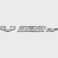 SunCatcher Boat Model Decal Sticker V322 RF Silver Black by SunCatcher