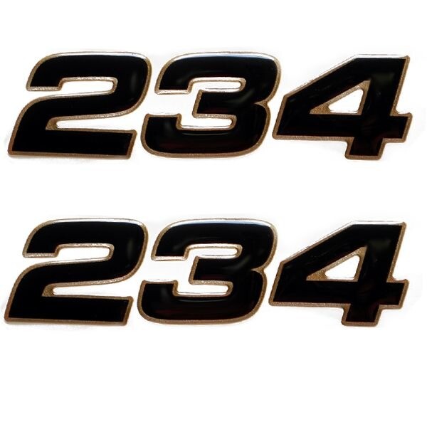 Mako Boat Decal Gold / Black 5 1/2 Inch by Mako