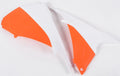 Acerbis Airbox Covers White/orange For Ktm 350 Exc-f & 250 Xc-w
