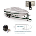 14'- 16' Aluminum Bass Fishing Ski Storage Mooring Boat Cover Marine
