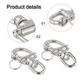Stainless Steel Quick Release Snap Hook Set 2pcs For Marine