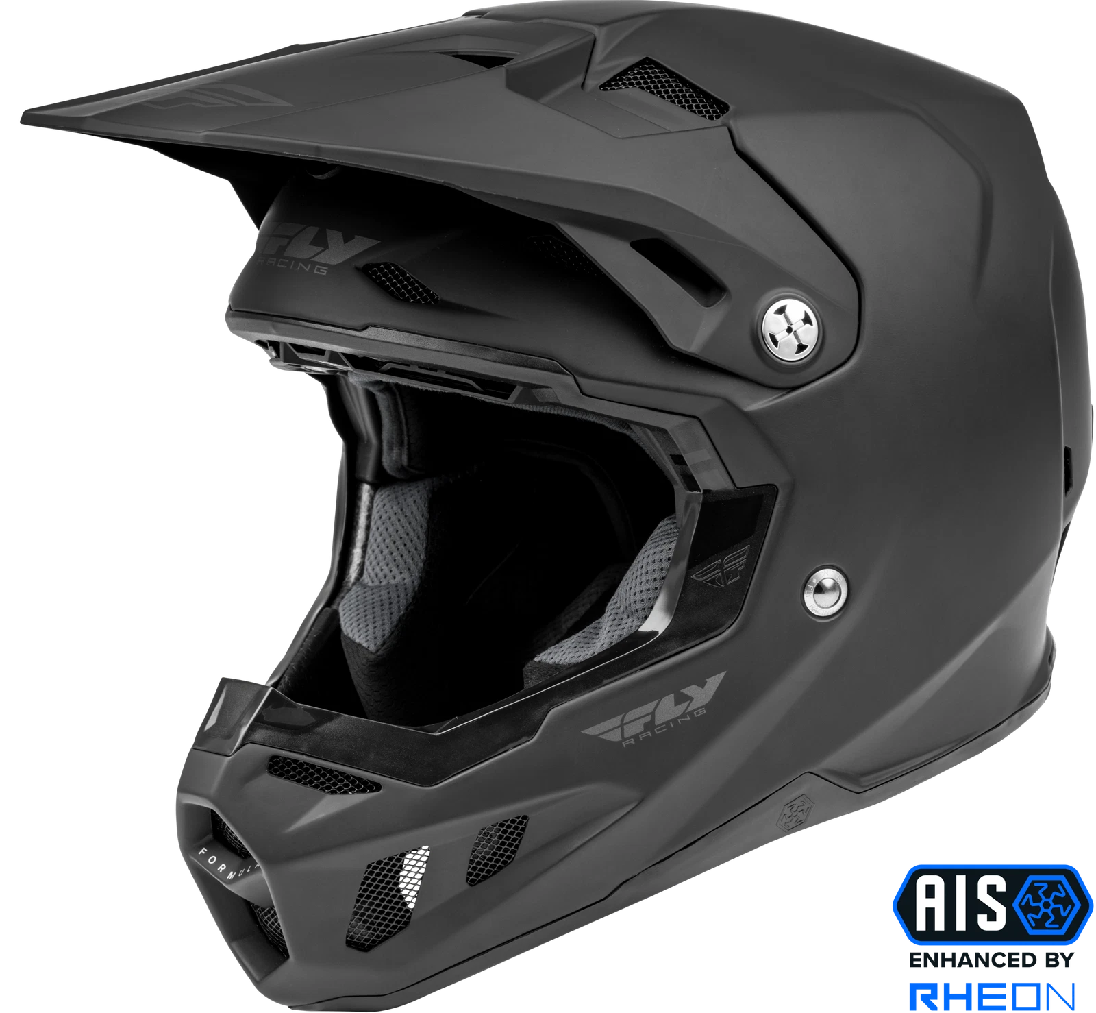 Fly Racing Formula Cc Solid Helmet Matte Black Xl Offroad Helmets