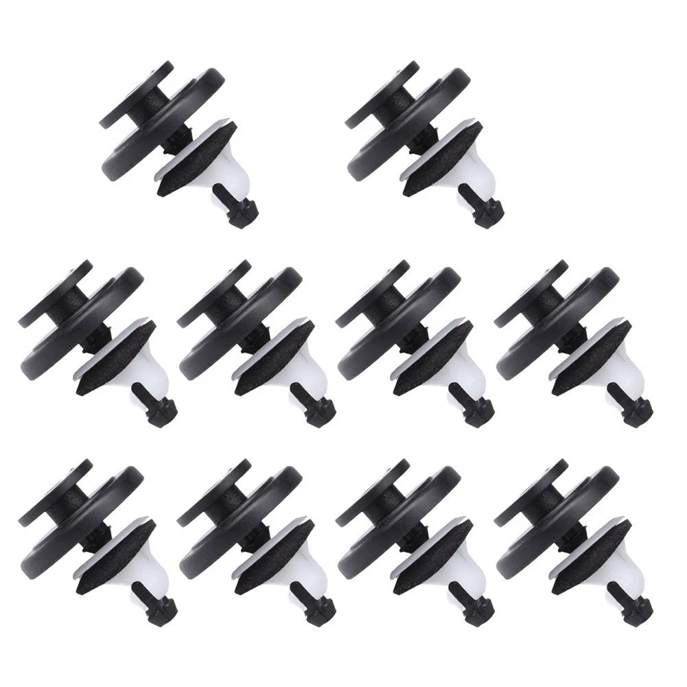 10pcs Tailgate Spoiler Clips For Civic For Crv Hrv Oem Replacement