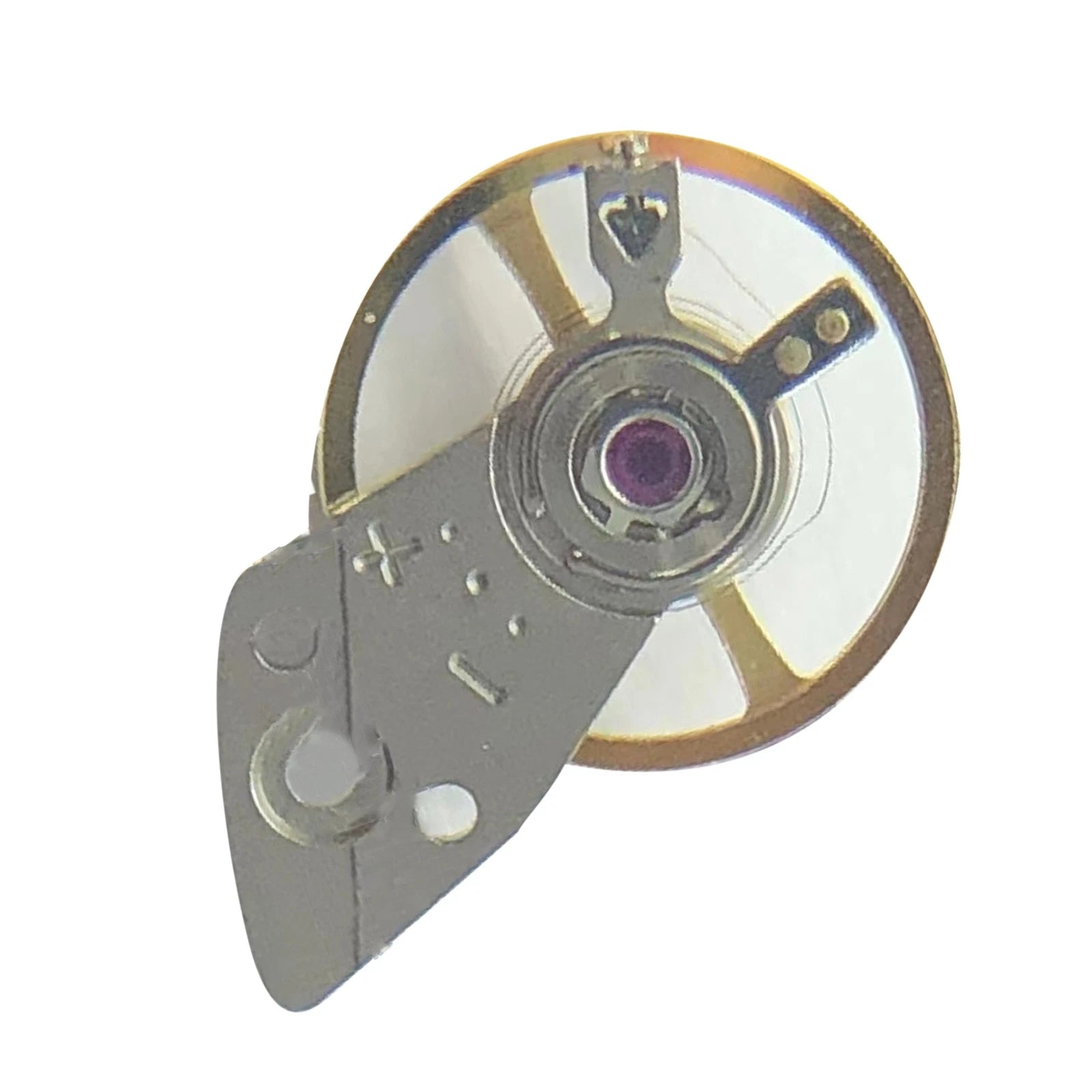Watch Balance Wheel Assembly With Hairspring Balance Splint For