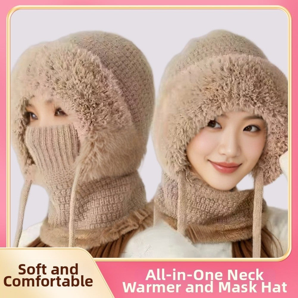 Knitted Face Mask for Outdoor Cycling
