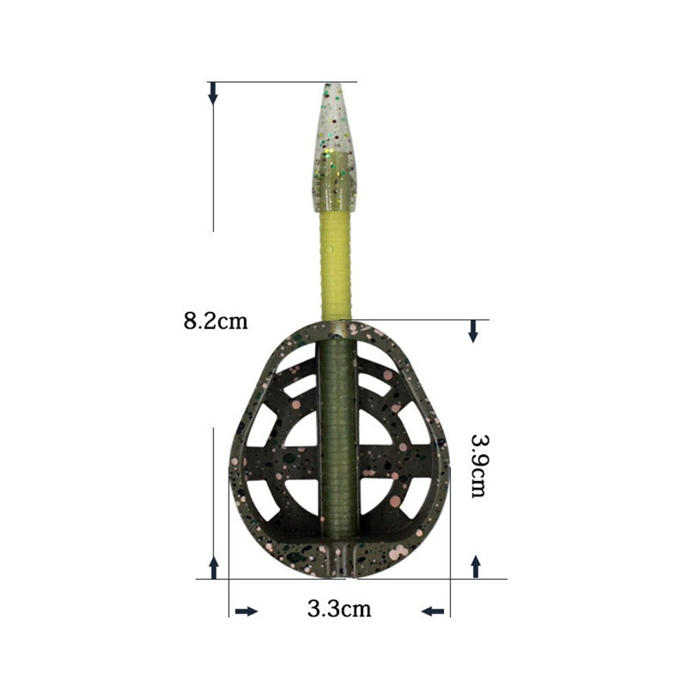 Fishing Feeder Zinc Alloy 30/33x82mm