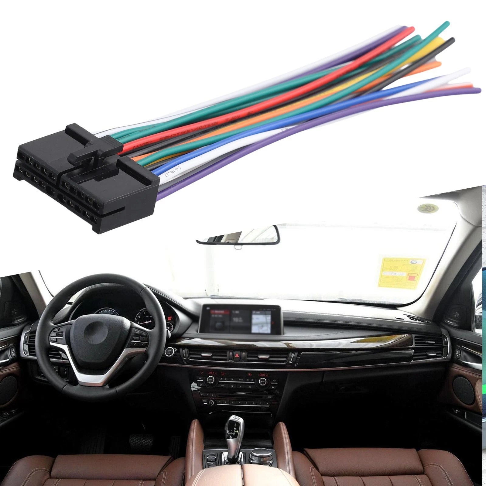 Easy Installation 20pin Car Radio Wire Harness | Hook & Hull Co