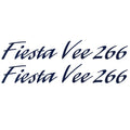 Decals Rinker Fiesta Vee 266 Dark Blue by Rinker