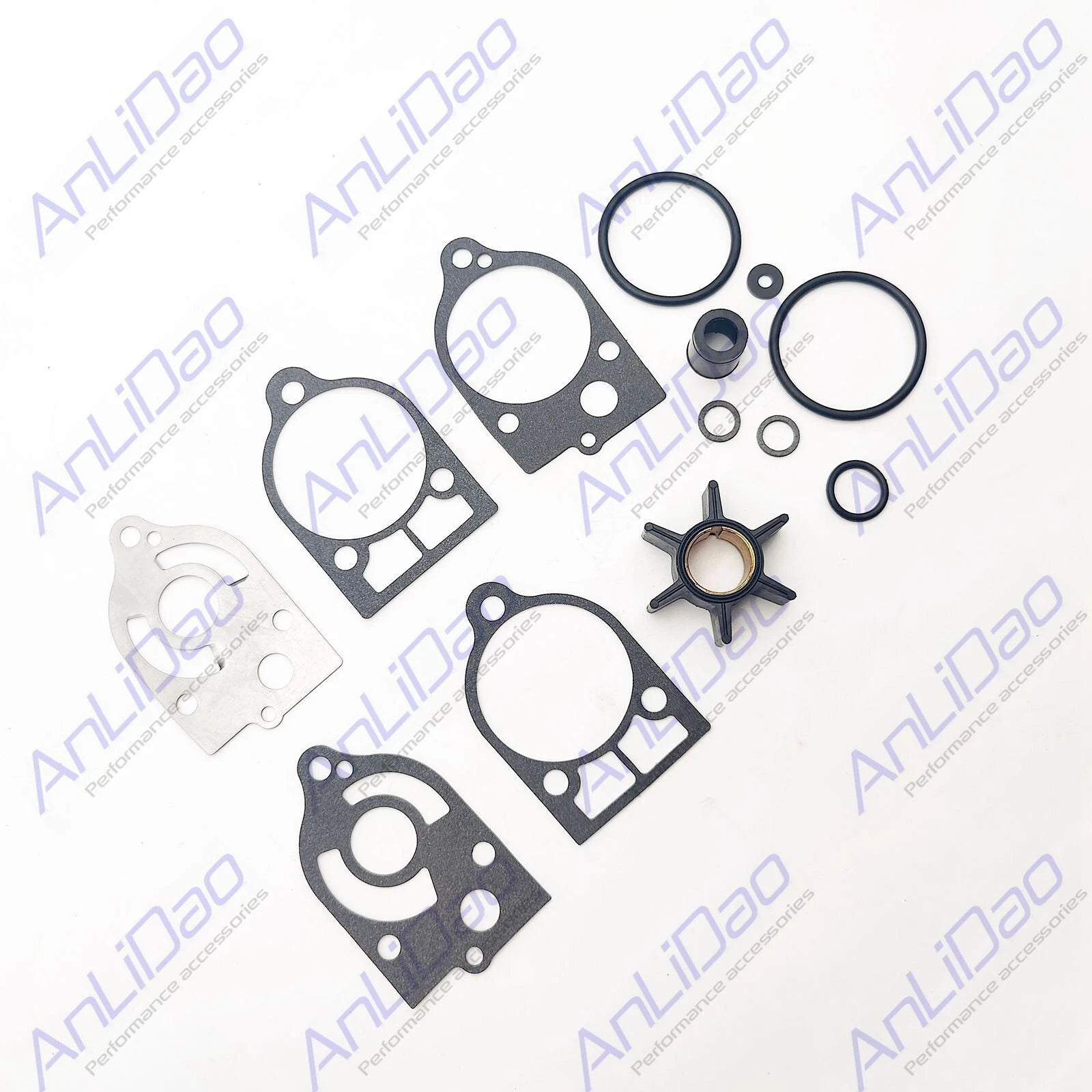 Fit Mercury Mariner Sierra 30-70 Water Pump Impeller Kit 47-89983q1