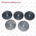 5pcs Fit Fit Mercury Marine Mercruiser Heat Exchanger Cover Gasket